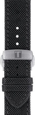Cinturino nero in tessuto Tissot T852.043.157