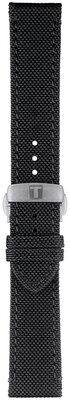cinturino in tessuto Tissot T852.043.157 21mm, nero, Quick Release