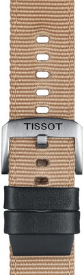 Cinturino beige in tessuto Tissot T852.046.752