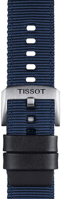 Cinturino blu in tessuto Tissot T852.046.754