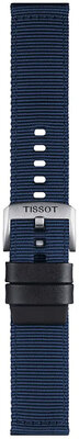 cinturino in tessuto Tissot T852.046.754 22mm, blu, Quick Release