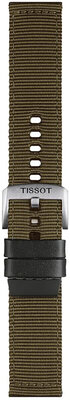 cinturino in tessuto Tissot T852.046.756 22mm, verde, Quick Release
