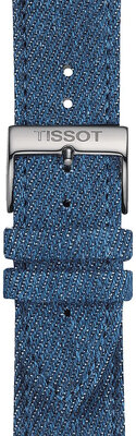 Cinturino blu in tessuto Tissot T852.046.781