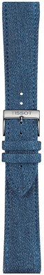 cinturino in tessuto Tissot T852.046.781 22mm, blu, Quick Release