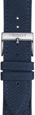 Cinturino blu in tessuto Tissot T852.046.783