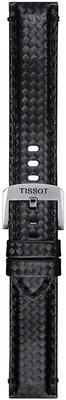 cinturino in tessuto Tissot T852.046.829 20mm, nero, Quick Release
