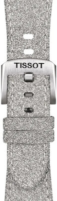 Cinturino grigio in tessuto Tissot T852.049.550 per Tissot PRX 35mm