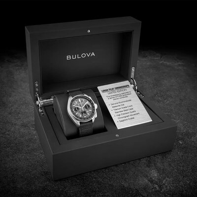 Bulova Lunar Pilot Chronograph 96A312 Meteorite Limited Edition 5000pcs