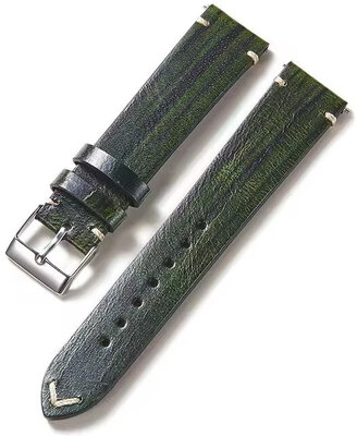 Cinturino in pelle Ricardo Firenze, verde