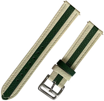 cinturino in pelle Ricardo Catania, verde, Quick Release