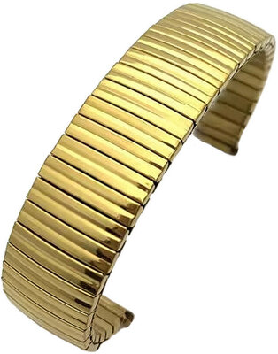 Bracciale in metallo dorato Ricardo Syracuse, tirante flessibile