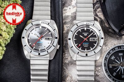 Seiko 5 Sports Automatic SRPL05K1 Heritage Design Re-creation Limited Edition 9999pcs (+ cinturino di ricambio)