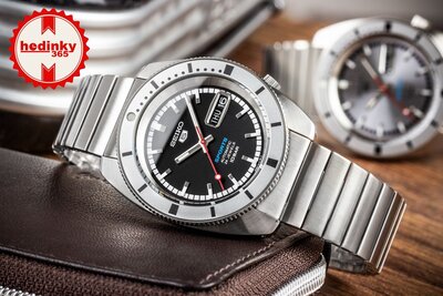 Seiko 5 Sports Automatic SRPL05K1 Heritage Design Re-creation Limited Edition 9999pcs (+ cinturino di ricambio)