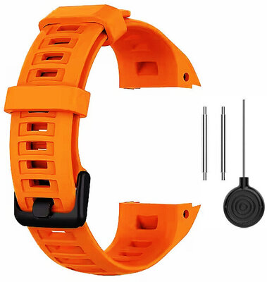Cinturino in silicone Ricardo (per Garmin Instinct 2S), arancione