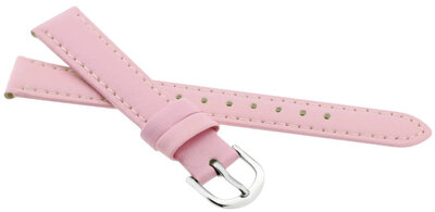 Cinturino in pelle JVD, 14 mm, rosa, per bambini
