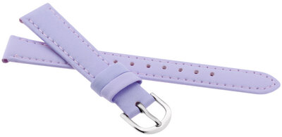 Cinturino in pelle JVD, 14 mm, viola, per bambini