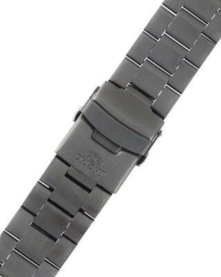 bracciale in acciaio inossidabile Orient PDEKY0Z 23mm (per modello TT11), nero