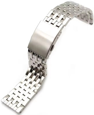 Bracciale in acciaio Ricardo Marino, argento