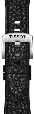 Cinturino in pelle Tissot T852.049.990 (per Tissot PRX 35 mm), nero