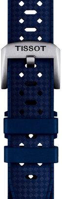 Cinturino in gomma Tissot T852.049.963 20 mm, blu