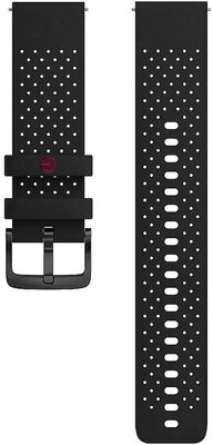 Cinturino in silicone Polar Vantage V3 22mm, nero, dimensione S-L, Quick Release