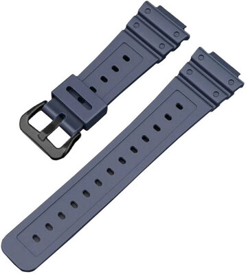 Cinturino in silicone Ricardo 16 mm (per Casio GA2100,DW6900), blu V3