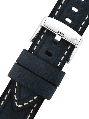 Cinturino in pelle Morellato Carra 6023E22.062 M, blu