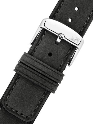 Cinturino in pelle Morellato Coubert 6021C38.090 M, nero