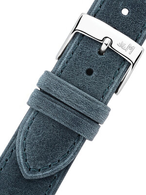 Cinturino in pelle Morellato Kahlo 6022E23.064 M, blu