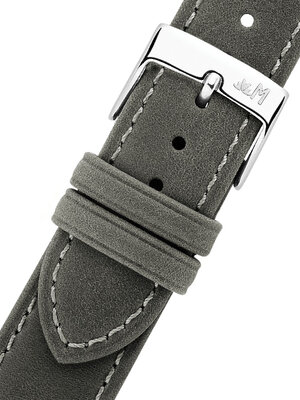 Cinturino in pelle Morellato Kahlo 6022E23.094 M, grigio
