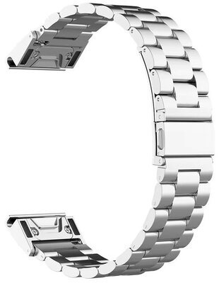 Bracciale in acciaio inossidabile Ricardo Tiorre 26mm, Silver, QuickFit