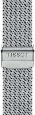 Bracciale in acciaio Tissot T852.049.980 18 mm, argento