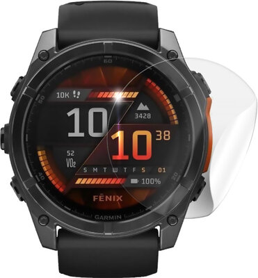 Pellicola protettiva Screenshield per l'orologio Garmin Fenix 8, 51 mm