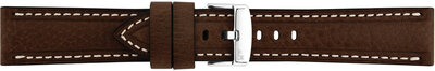 Cinturino in pelle Morellato Carra 6023E22.032 M, marrone, materiale riciclato