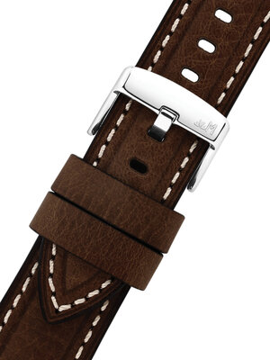 Cinturino in pelle Morellato Carra 6023E22.032 M, marrone, materiale cavaliere