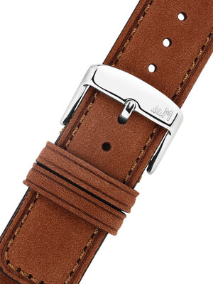 Cinturino in pelle Morellato Coubert 6021C38.041 M, marrone, materiale riciclato