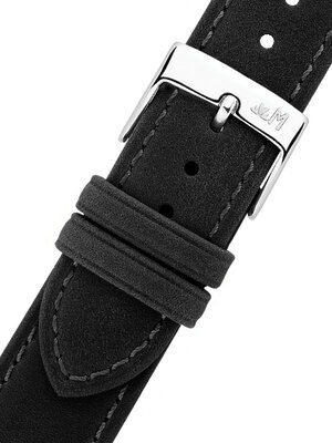Cinturino in pelle Morellato Kahlo 6022E23.019 M, nero