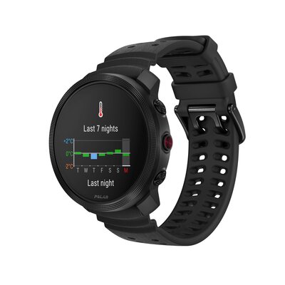 Polar Vantage M3 Night Black, taglia S-L