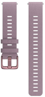 Cinturino in silicone Polar Pacer 20 mm, rosa, taglia S-L