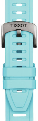 Cinturino in silicone Tissot T852.049.329 21 mm, blu