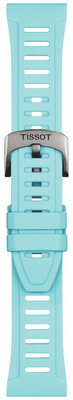 Cinturino in silicone Tissot T852.049.329 21mm, blu, Quick Release