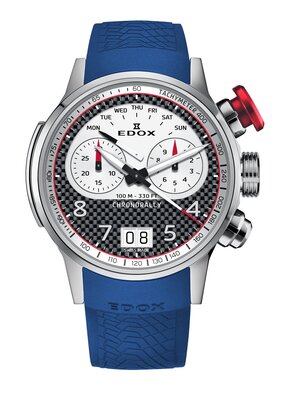 Edox Chronorally Chronograph 45 38003-tinrcanbr BMW Limited Edition 600pcs (+ 4 cinturini di ricambio)