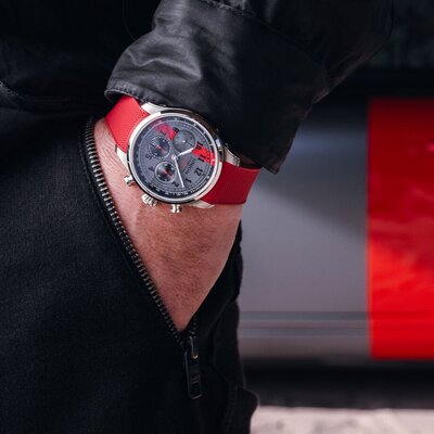 Union Glashütte Belisar Chronograph D009.427.16.082.09 Speedster 2024 Limited Edition 388pcs (+ cinturino di ricambio)