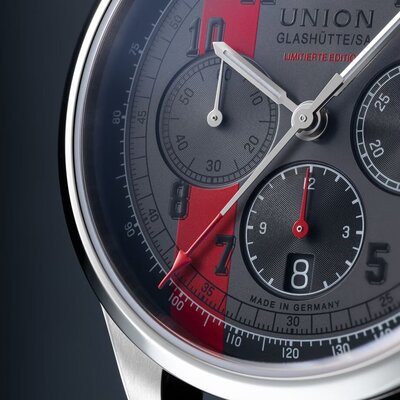 Union Glashütte Belisar Chronograph D009.427.16.082.09 Speedster 2024 Limited Edition 388pcs (+ cinturino di ricambio)