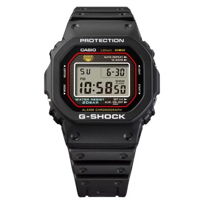 Casio G-Shock Original DW-5000R-1AER Re-creating the original design of the first G-Shock