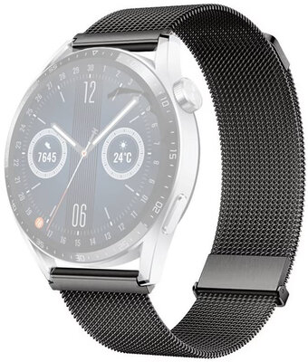 Bracciale in acciaio inossidabile Ricardo Milanese, Gray, magnetico 20mm