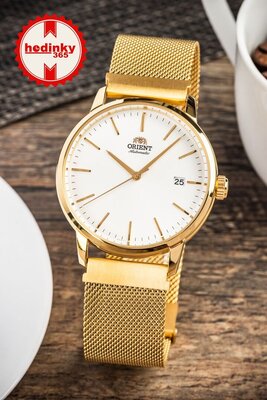 bracciale in acciaio inossidabile Ricardo Milanese, Gold, magnetico 20mm