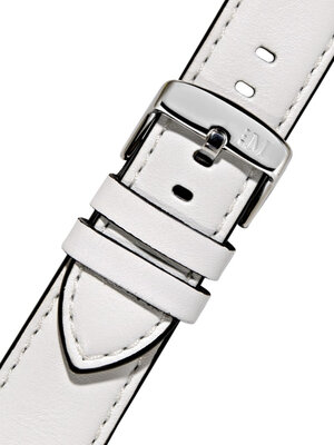 Cinturino in pelle Morellato Croquet 5976C03.017 M, bianco