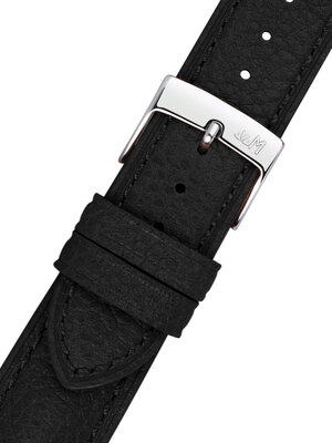 Cinturino in pelle Morellato Hornet 6078E31.019 M, nero