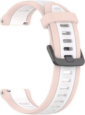 Ricardo Cinturino in silicone 22 mm (Garmin Venu 3, Forerunner 265, Vívoactive 4, ecc.), beige, Sgancio rapido